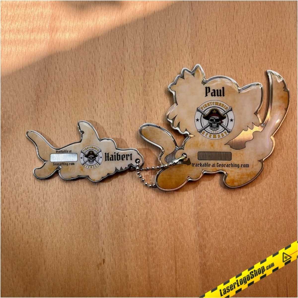 Piratemania Germany 2025 MetalTag-Set "Paul & Haibert"